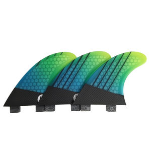 Aileron de planche de surf UPSURF <span class=keywords><strong>FCS</strong></span> G5, haute qualité, nid d'abeille, double languettes - Product Image 2