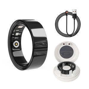 แหวนสมาร์ท NFC กันน้ำระดับ IP68 พร้อมระบบวิเคราะห์ด้วย AI ตรวจวัดความดันโลหิต ติดตามการออกกำลังกาย ควบคุมกล้องระยะไกลผ่านแอปพลิเคชันเพื่อสุขภาพอัจฉริยะ - Product Image 1