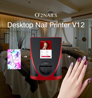 Máquina de Pintar Uñas Robótica 3D Todo en Uno con Pantalla de 10.1 Pulgadas, Eléctrica, Personalizable con APP, Explora Diseños Ilimitados, Inteligente