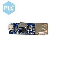 MLK ke Sirkuit Penguat dengan Output USB 5v FM6316FE 3/3.3/3.7/4.2V ke 5V 1A Pengisi Daya Ponsel USB Penguat Tegangan