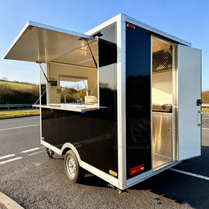 Food Truck, Remolque <span class=keywords><strong>de</strong></span> Comida Comercial, Carrito <span class=keywords><strong>de</strong></span> Comida Rápida, Helados, Bebidas, Dulces, Postres, Café, Terraza, Área <span class=keywords><strong>de</strong></span> Descanso - Product Image 4