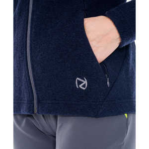 LUKLA felpa con cappuccio in lana di alta qualità da donna XS formato cerniera-Up ricamato Logo con stampa a sbuffo con motivo a lettera 3D - Product Image 5