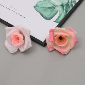 Têtes de fleurs artificielles en soie, haute simulation, pour décorations de mariage, matériaux DIY, réutilisables, décoration intérieure - Product Image 3