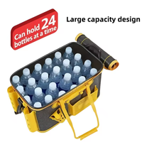 Seau de pêche professionnel portable multifonctionnel en EVA, boîte pliable pour poissons vivants, pour le stockage extérieur et la conservation de la fraîcheur, équipement de pêche