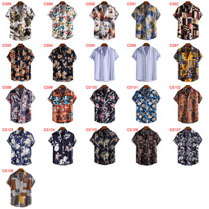 Chemise hawaïenne de plage personnalisée, ample, impression 3D, pour hommes, impression numérique, personnalisable, nouvelle collection 2020 - Product Image 2