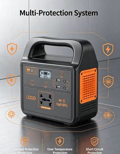 Centrale Électrique Portable Solaire Haute Capacité 220V avec Contrôleur MPPT, Lampe Torche, Onde Sinusoïdale Pure, Batterie Externe pour Usage Domestique - Product Image 4