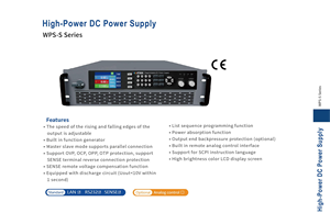 Alimentation programmable de laboratoire à large plage de puissance, MATRIX 80V 170A 5000W - Product Image 3