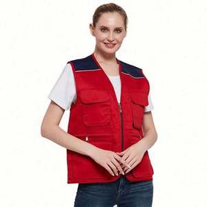 Men Safety Protective <b>Jacket</b> for Construction Site Color Matching Waistcoat Protective <b>Reflective</b> Vest - Product Image 4