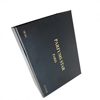 Boîte de parfum de luxe, boîte magnétique personnalisée avec estampage doré et insert en mousse