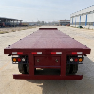 Remolque de Plataforma Multifuncional de 2/3 Ejes y 40 Pies para Transporte de Contenedores y Equipos - Product Image 1