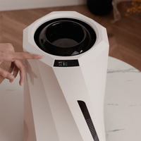Humidificateur d'air de bureau intelligent de 1 gallon avec fonction d'élimination des germes