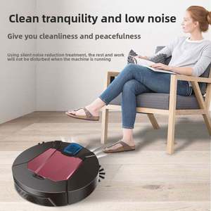 Robot aspirateur intelligent automatique avec moteur à brosse USB, mini machine de nettoyage domestique alimentée par USB - Product Image 5