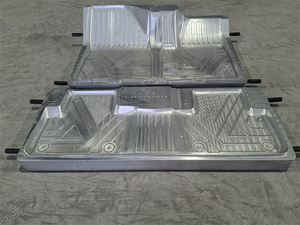 ราคาโรงงาน ผู้ผลิต ผู้จัดจำหน่าย พรมปูพื้นรถยนต์ PVC อุปกรณ์ตกแต่งภายในรถยนต์ สำหรับรถยนต์รุ่นพิเศษ TX4 ตกแต่งภายใน - Product Image 2