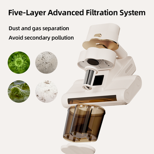 Factory Portable Mattress Bedding UV Vacuum Cleaner <b>Double</b> Roller Brush <b>Bed</b> Dust Mite Remover Household Professional Controller - Product Image 5