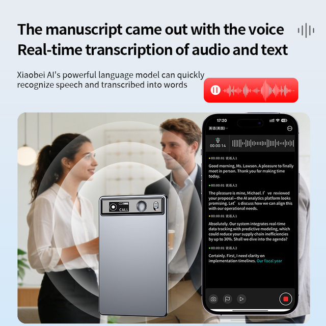 VORMOR M1Pro App Control 134 Languages Transcribe AI Voice Recorder 64GB Memory Note Recorder for Calls Lectures Meetings