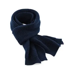 Écharpe en tricot gaufré classique, marchandise personnalisée - Product Image 4