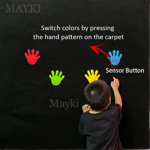 RGB màu sắc thay đổi cảm giác tích hợp sợi quang Sao Ánh Sáng cảm giác thảm & thảm cho chứng tự kỷ - Product Image 3