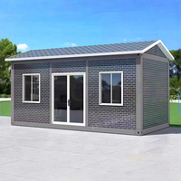 Casa Contenedor Prefabricada Expandible de Acero Ligero, Oficina Móvil, Cocina, Dormitorios, Edificio Solar, Vivienda Impermeable