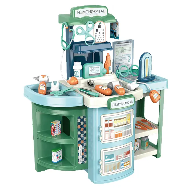 Toys 2023 Hospital Toys Classic Count Pretend Play Toy with Cash and Post Machine Registers Play Medical For Boys Girls