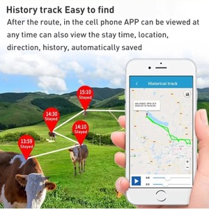 Aretes Solares GPS Inteligentes para Ganado Dispositivo de Rastreo de Ovejas Cercado Geográfico 4G Alerta de Vibración en Tiempo Real para Rebaños de Ganado en Múltiples Ubicaciones IP65 - Product Image 4