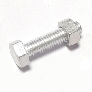 Tùy Chỉnh Dịch Vụ Metric Đầy Đủ Chủ Đề M12 Nhôm Hex Bu Lông Với Hạt - Product Image 5