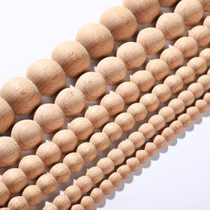 Hochwertige Halbkreisförmige Dongyang-Schnitzerei aus Deutscher Buche, 40cm, Anpassbare Schranktür-Dekorationsleiste - Product Image 1