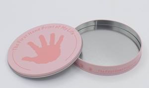 กล่องของขวัญโลหะทรงกลมสำหรับบรรจุภัณฑ์ดินน้ำมัน - Product Image 2