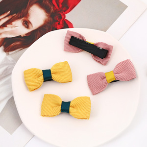 Barrettes pour cheveux d'enfants mignonnes, style coréen, nœuds, 10 cm, usage quotidien pour les enfants - Product Image 2