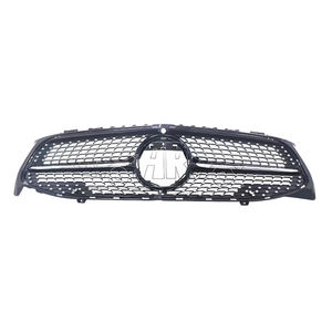 HS W118 Parrilla negra Plástico Cromo Plata Parrilla delantera del radiador Parrilla delantera para Benz <span class=keywords><strong>CLA</strong></span> Clase W118 2020 2021 2022 <span class=keywords><strong>2023</strong></span> 2024 + - Product Image 4