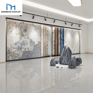 Tùy chỉnh gạch đẩy có thể điều chỉnh với kết nối mô hình liên tục của khung kim loại trượt đá Granite phẳng - Product Image 1