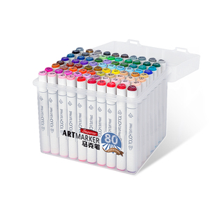 Superior 216 Colori Non Tossici di Alcol Doppio Tip <span class=keywords><strong>Marker</strong></span> - Product Image 1