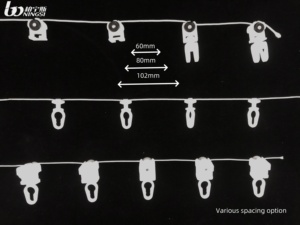 Ruban de <span class=keywords><strong>rideau</strong></span> en nylon ondulé <span class=keywords><strong>pour</strong></span> mariage Bar Mitzvah baptême et retour <span class=keywords><strong>à</strong></span> l'école - Product Image 6