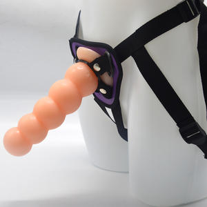 Arnés de juguetes para <span class=keywords><strong>lesbianas</strong></span> de 18cm, correa para consolador, cinturón para pene, juguete sexual, cuentas anales con pantalones para hombre - Product Image 2