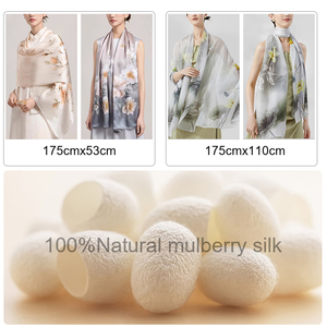 Tùy Chỉnh 90Cm * 90Cm In Kỹ Thuật Số Kích Thước Lớn Của Phụ Nữ Lụa Khăn Choàng Khăn Thời Trang Sọc Và Cung Mô Hình Vuông Khăn - Product Image 4