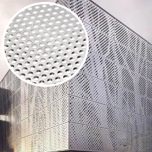 מעגל נירוסטה מחורר דק מתכת מחורר גיליון ברזל מחורר פלדה עגול חור מחורר רשת מתכת - Product Image 1