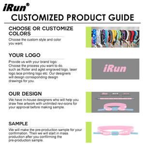 สร้อยข้อมือเชือกปรับได้รูปหัวใจเย็บแบบพิเศษ IRun สร้อยข้อมือเพื่อนซี้ตลอดกาล ของขวัญสำหรับวัยรุ่น - Product Image 4