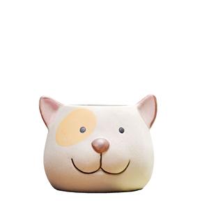 Ornements décoratifs modernes minimalistes peints à la main, adorable panda, petit <span class=keywords><strong>pot</strong></span> <span class=keywords><strong>de</strong></span> fleurs pour plantes succulentes vertes - Product Image 5
