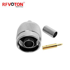 Fabriekslevering Voor Rg58 Kabel Rf Connector N Type N Mannelijke Crimp Plug Rechte Koperen Messing Rf Coax Connector Converter - Product Image 6