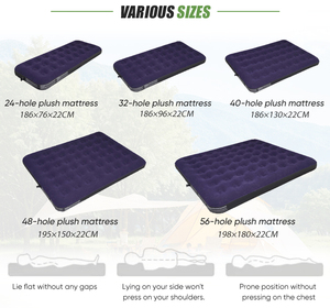 Bán buôn thiết kế hiện đại ngoài trời đệm không khí giường thoải mái gấp di động đôi nệm không khí Inflatable với giá tốt - Product Image 4