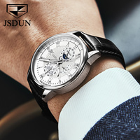 Relojes Mecánicos Automáticos JSDUN 8909 para Hombre, Hechos en China, con Hebilla de Acero Inoxidable, Resistentes al Agua