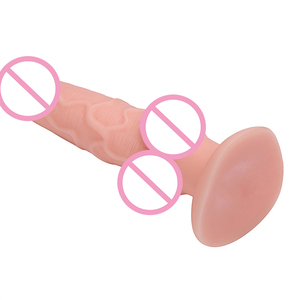 Hot Sale Weiche und bequeme flexible PVC Anal Plug Sexspielzeug Realistische dicke Schwanz Dildos für erwachsene Frauen Masturbation - Product Image 4