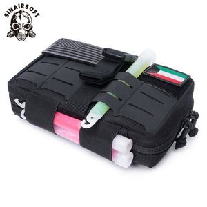 Sac Tactique Utilitaire MOLLE Détachable IFAK EMT, Pochette Médicale de Premiers Secours, Sacs à Outils, en Nylon Léger et Imperméable avec Tige en Carbone - Product Image 4