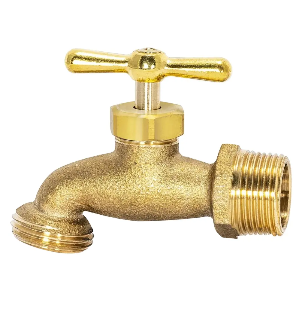 Irrigation Hose Bibb 3/4 inch Hose Bibb brass faucet tap BSP NPT Thread spigot Nozzle bibb MIP MHT Hose Tap