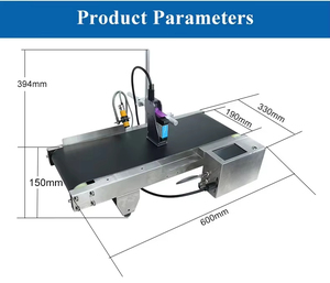 Machine de pagination et de codage automatique 12,7 mm - Imprimante jet d'encre TIJ pour date, <span class=keywords><strong>numéro</strong></span> de lot, code QR et code-barres - Product Image 6