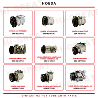 Compresor de Aire Acondicionado Premium 38810-P2F-A01 TRF090 para Sistemas de Aire Acondicionado de Honda Civic 1.4i 1995-2001
