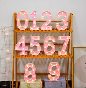 Groothandel Aanpasbare Roze Led Digitale Verlichting Waterdicht Engels Brief Huwelijksfeest Verjaardag Valentijnsdag Voorstel - Product Image 4