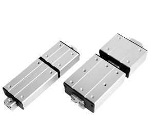 Rail de guidage linéaire en aluminium à double <span class=keywords><strong>axe</strong></span> haute vitesse 4/6 <span class=keywords><strong>roues</strong></span> LGD6 LGD8 LGD8E LGD12 LGD16 avec patin de guidage à double <span class=keywords><strong>axe</strong></span> - Product Image 2