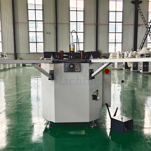 Thủy lực đơn góc đầu 45 90 độ nhôm hồ sơ cửa sổ cửa windoor khung góc kết hợp máy - Product Image 3