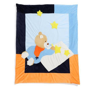 <span class=keywords><strong>Set</strong></span> Copripiumino <span class=keywords><strong>e</strong></span> Lenzuolo per Culla Neonato in Cotone Morbido <span class=keywords><strong>e</strong></span> Traspirante con Simpatico Orsetto Cartone Animato - Vendita Calda - Product Image 2