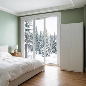 Wholesale Custom Modern Design Aluminium Glass Sliding <b>Door</b> Well Designed for Interior Use in Bedroom - Product Image 1